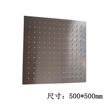Forced shower with super large 20 inch square 500*500mm304 stainless steel pressurized top spray shower