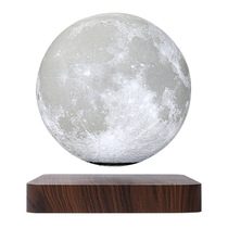 Maglev moon lamp levitation 3D printing moon lamp home furnishings LED bedside lamp source factory supply