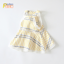 Baby girl skirt Summer Girl 1-3 years old tide 0 1 Korean version of baby Summer vest dress Foreign Princess 4