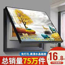 *New Background Distribution Box Wire Box Hanging painting household with empty open box cover cover
