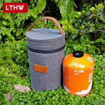 LTHW outdoor gas tank storage bag camping flat air tank portable anti-collision thick car storage gas tank to prevent high temperature