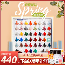 Qinghe Nail Polish glue 2021 new nail art shop special light therapy nail oil glue full set