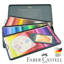 German Faber-Castel glow Berga Green iron Box 24 36 36 60 60 Color 120 Color Colored Pencil Drawing