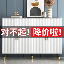 Light luxury shoe cabinet home door large capacity simple entrance door entrance cabinet outside shoe rack locker 2021 New