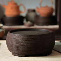 Old Rock Mud Electric Ceramic Furnace Iron Silver Pot Boiling Water Household Silent Tea Boiler Mini Retro Intelligent Small Electric Porcelain Tea Furnace