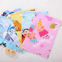 Customized knitted cotton newborn baby pillowcase baby children cartoon cotton pillowcase 2