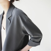 2021 New Net red small suit jacket womens autumn temperament commuter ladies professional leisure suit loose versatile