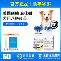 American imported Pfizer Shuo Tengweijia 8 pet puppy dog puppy dog into the dog eight-dog vaccine Weijiao Qiayu