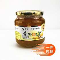 April 23 South Korea imported Jeonnam honey grapefruit tea Fruity tea Pulp tea drink 580g