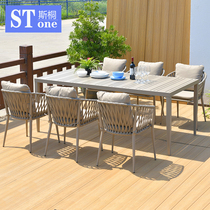 Outdoor table and chairs Interior Design Nordic Creative Leisure Courtyard Garden Table And Chairs Coffee Shop Outdoor Balcony Table And Chairs