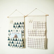 Letter debris Rectangular wall-mounted wall-mounted mobile phone bag Wall-mounted convenient display rack Bag bag storage hanging bag