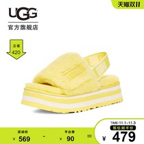 UGG2021 spring summer ladies sandals and slippers thick soled fashion sandals casual cake shoes stars with 1112258