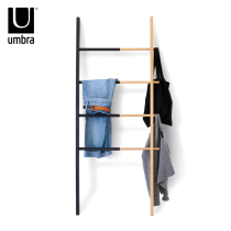 Canada umbra Hubble ladder coat rack creative European telescopic floor-to-ceiling solid wood bedroom wall hanger