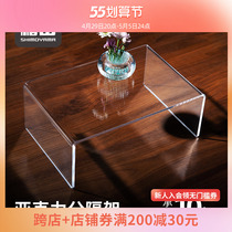 Frost Mountain Kitchen Cupboard Bowl Tray Cutlery Layered Containing Shelf Transparent Acrylic desktop Shelves Separation Racks