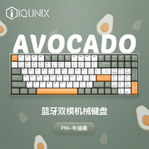 IQUNIX avocado F96 wireless mechanical keyboard Bluetooth dual mode cherry cherry axis red axis blue axis game