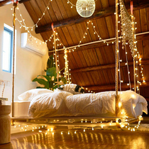 Net red homestay hammock trembles with indoor swing bed suspended bed Hotel Villa creative small red book Shaker