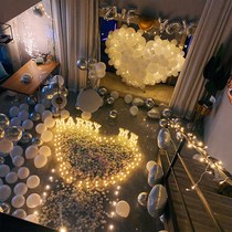 Courteering Table White Ritual Sensual Birthday Decorative Props Placement Sleeper room Romantic Scene Net Red Whistleblower White Epithets