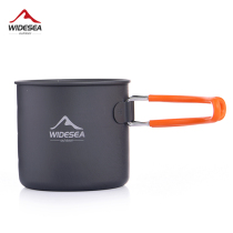 Widesea camping Cup new foldable outdoor aluminum cup portable hiking camping water Cup