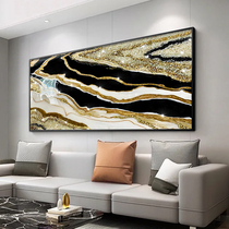 Three-dimensional crystal crystal porcelain painting Diamond Diamond decorative painting living room sofa background wall high-end high-grade oil painting hanging painting