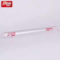 Red Double Joy Rolling Rubber Stick Transparent Plastic Roller Ping-pong Glueing Rubber Press Rubber Stick Viscose