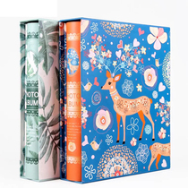 6 inch plastic album 4D large 6 inch 200 insert box album Water view square machine tool machinery advertising