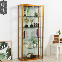 Miaoshi Commercial glass display cabinet Product gift sample display cabinet Display cabinet Household transparent glass wine cabinet