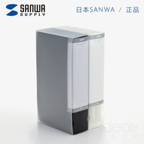Japan SANWA CD box CD bag disc bag butterfly film bag DVD box large capacity stand 32 64 pieces