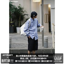  ATTEMPT AW20 Super Thick“slogan”text printed TOTE Bag