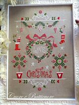 Cross stitch heavy drawing Source File Magazine-I love Christmas