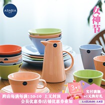 Finland imports Arabia cocoa koko mark cup coffee saucer disc iittala cutlery tray children