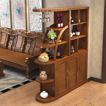 Solid wood XUAN GUAN CABINET IN DOOR SHOES CABINET ENTRANCE DOUBLE ROOM DINING ROOM WINE CABINET CHINESE PARTITION MODERN SIMPLE LIVING ROOM SCREEN CABINET