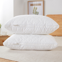 Cotton pillow pillow core hotel feather velvet cervical pillow single student pillow adult home washable