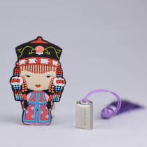 Grassland gift Wenchuang (Mongolian clothing doll) Ordos silicone metal USB flash disk