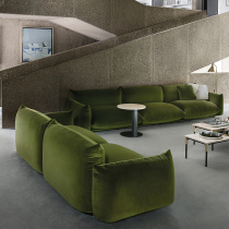 Italian designer bread sofa Arflex floor technology cloth sofa modern simple Italian minimalist Norse