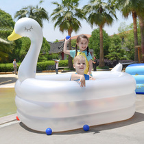  Nuoao baby inflatable swimming pool Family cute ocean ball pool large adult paddling pool thickened household