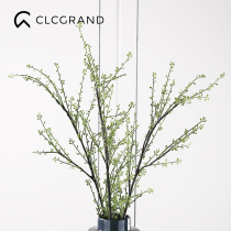 Small Bean Fruit Long Branches Simulation Bouquet Living-room Furnishing Large Number Landing Fake Flower Table Pendulum Flowers Plant Decorations Hem