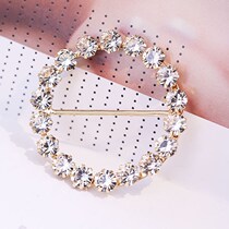 Snap silk towel buckle decoration T-shirt corner knot buckle live buckle clothing foot clothing buckle ring