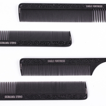 Eagle Castle Retro Sculpture Flowers Beauty Hair Aluminum Comb Can Laser Lettering Metal Hairdresser Comb Short Hair Comb Tips Tailcomb Hairdresser Comb Hairdresser