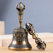 Inscriptions Buddha Art Pure Bronze Bronze Bell Pestle Pestle Hide of the Five Cobalt Cobalt Pestle Repo to the Division Boutique