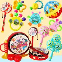 Gift pack Baby toys Kindergarten 6-12 months Yao Ling puzzle shake enlightenment Grip children Gong drum hand beat
