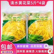 Clear Water Yellow Flower Cauliflower Gross Weight 20 Jin Whole Box Sulfur Free Stained Yellow Flower Cauliflower Cooling Mixing Vegetable Hot Pot Spicy Hot Ingredients