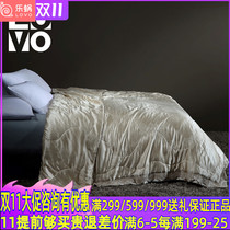 Le snail LOVO new 100% mulberry silk summer quilt core air conditioning thin quilt silk jacquard washing summer quilt