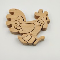 Wooden Animal Children Toy Handmade Puzzle Diy Solid Model Cnc Puzzle of Puzzle Multifunction Teaching Aids