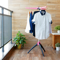  Convenient activity hangers bright hangers racks for clothes drying hangers floor-to-ceiling shrink and fold stalls