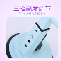 Supine-up fixer aids abdominal muscle speed into domestic home fitness equipment suction cup-type abdominal muscle sports equipment
