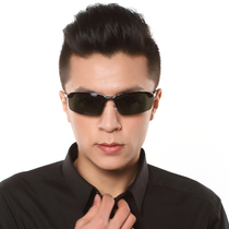 Carmandy polarized mens sunglasses fashion business driving drivers mirror anti-glare sunglasses drive