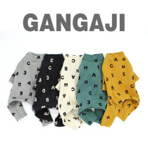 (Gangaji Gangaji) Quality Pet Dog Dog Teddy Bibi Bear Alphabet Pure Cotton Underpants