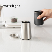 watchget coffee screen powder machine hand punch filter and smell cup fine filter screen machine for small Fuji Pegasus Eagle