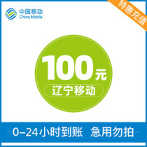 Liaoning Dandong mobile phone charges 100 yuan mobile phone Special recharge-expected 1 hour to arrive