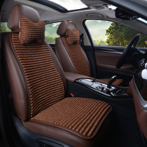 Summer car wooden beads small waist cushion summer breathable beads cool cushion single seat men and women Four Seasons universal seat cushion